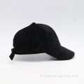 Cappo da baseball in pelle scamosciata dal logo ricamo personalizzato
